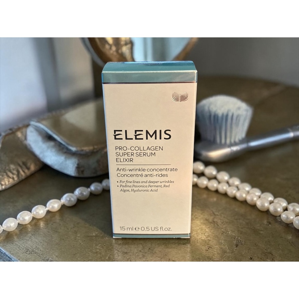 ELEMIS Pro-Collagen Super Serum Elixir 15ml Anti-Wrinkle Luxury Spa Skincare NEW